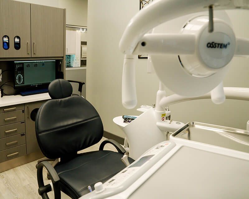 Interior view of Washington Dental Studio modern Naperville dental office